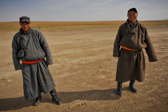 Mongolian men