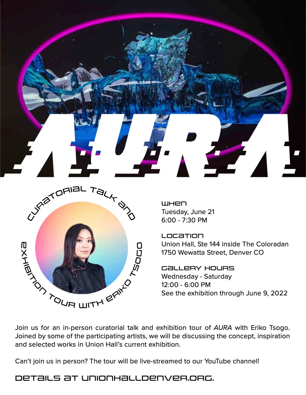 AURA Curatorial Talk&nbsp;6/21